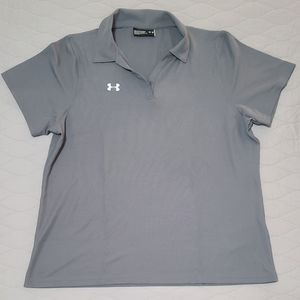 NWOT Under Armour Polo - Gray, Size 2XL